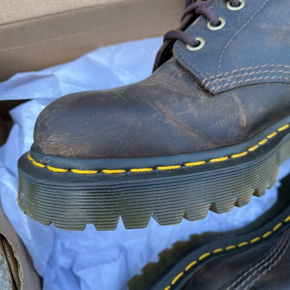 Doc Martens 1460 Bex Crazy Horse Brown. Men’s 9. Women’s 10. - Picture 5 of 8